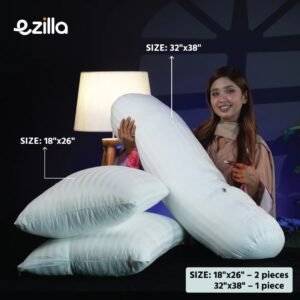 2 Head Pillow and 1 Side Pillow